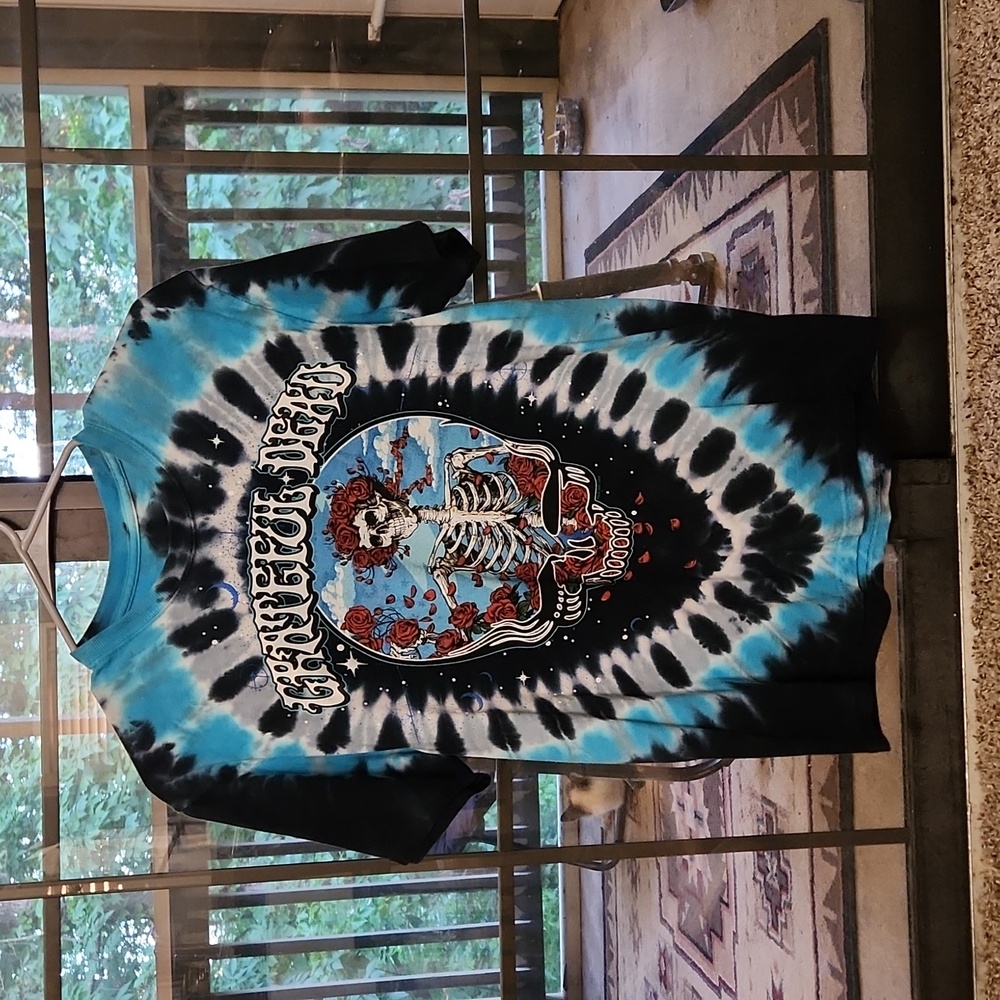 grateful dead tie-die tee